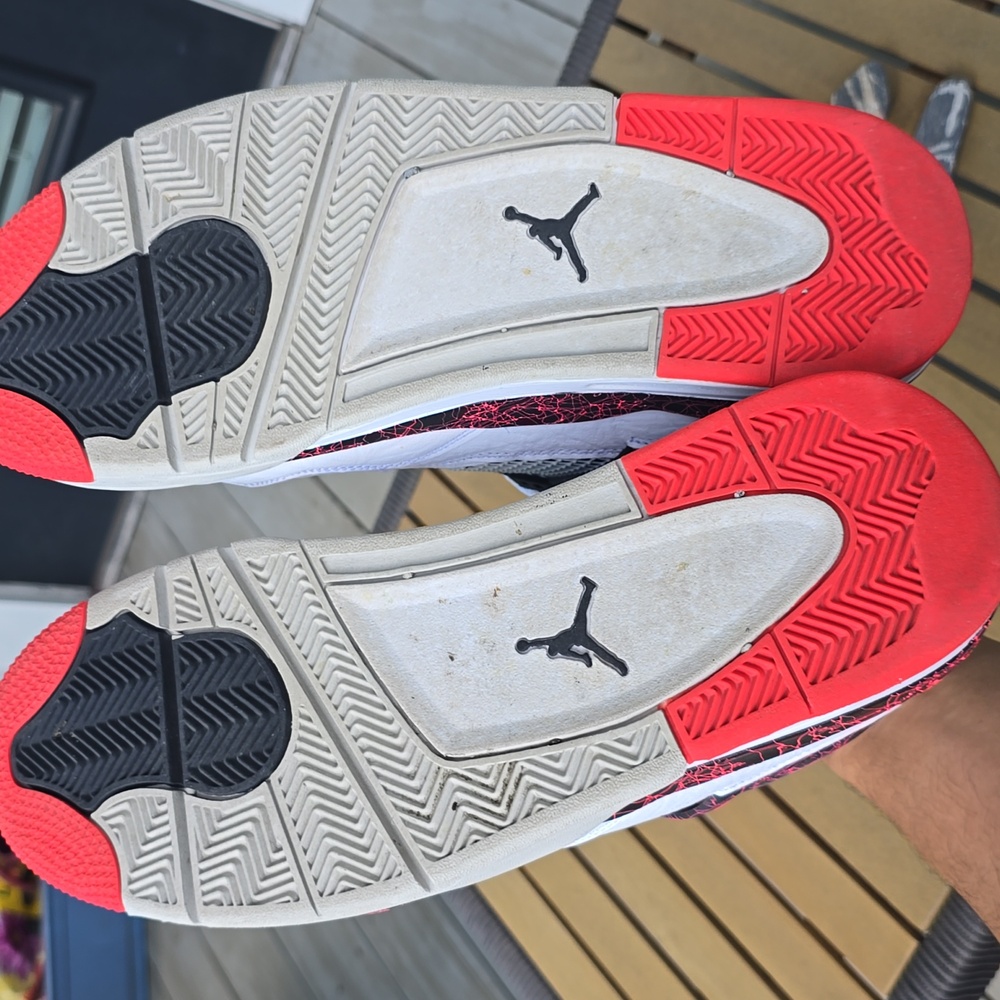 Jordan Retro 4 "Pale Citron" 2019 Size 13 - Picture 3 of 7